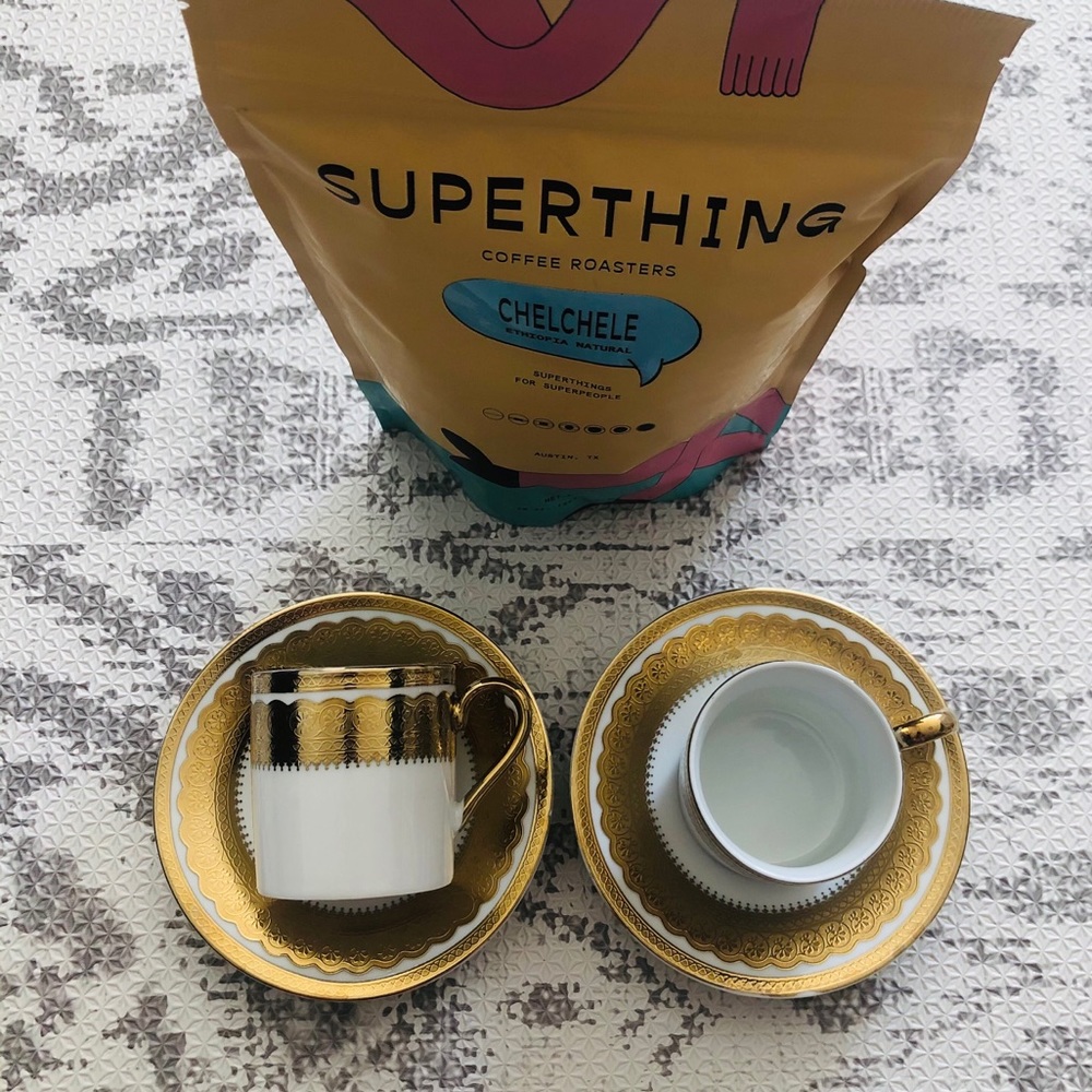 Espresso cups and saucers 6pcs